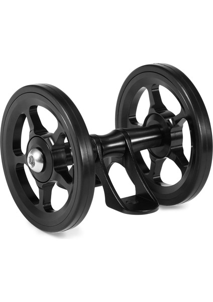 Siyah Stil Alüminyum Alaşımlı Bisiklet Çift Silindirli Arka Tekerlekler Brompton Katlanır Bisiklet Için Değiştirme Arka Çamurluk Bisiklet Aksesuarları (Yurt Dışından)