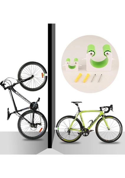 Mtb Turuncu Tarzı Bisiklet Park Tokası Yol Mtb Bisiklet Tutacağı Lastik Duvara Montaj Bisiklet Duvar Desteği Depolama Askı Standı Akıllı Döngü Sehpası (Yurt Dışından)