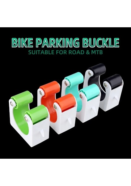 Mtb Turuncu Tarzı Bisiklet Park Tokası Yol Mtb Bisiklet Tutacağı Lastik Duvara Montaj Bisiklet Duvar Desteği Depolama Askı Standı Akıllı Döngü Sehpası (Yurt Dışından)