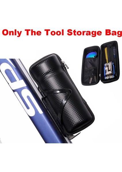 Mat Siyah Logo Stili Sert Kabuk Bisiklet Tamir Takımı Aracı Anahtar Saklama Çantası Yol Mtb Bisiklet Saklama Kutusu Su Geçirmez Bisiklet Su Şişesi Organizatör Kılıfı (Yurt Dışından) fiyatları