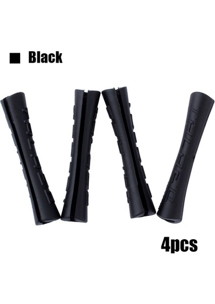 Siyah Stil Dağ Bisikleti Bisiklet 2 Renkler Için Bisiklet Kablo Kauçuk Koruyucu Hattı Boru Kol Ultralight Vites Fren Çerçeve Koruma (Yurt Dışından)