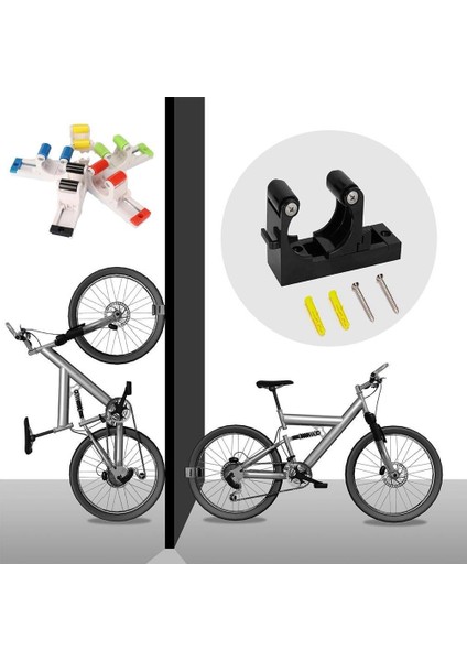 B Tarzı Taşınabilir Bisiklet Park Rafı Plastik Bisiklet Tutucu Dağ Bisikleti Için Çıkarılabilir Yol Toka Duvar Desteği Depolama Askı Standı (Yurt Dışından) fırsatları