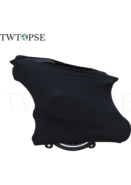 1 Torba 1 Kapak Stili Twtopse Bisiklet Toz Kapağı Brompton Katlanır Bisiklet Koruyucu Dişli Taşınabilir Uygun Koruyucu Bisiklet Kılıfı ile Eyer Çanta (Yurt Dışından)