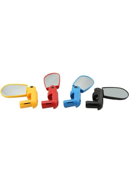 Siyah Stil 360 Derece Döndürme Bisiklet Gidon Dikiz Aynası Mtb Bisiklet Ayarlanabilir Reflektör Ayna Hd Geniş Aralık Açıları Ayna (Yurt Dışından)