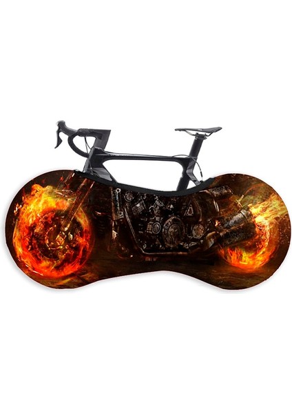 Renkli7 Tarzı M 24-26-700C Bisiklet Koruyucu Kapak Mtb Yol Bisikleti Koruyucu Dişli Anti-Toz Tekerlekler Çerçeve Kapak Çizilmeye Dayanıklı Saklama Çantası Bisiklet Aksesuarları (Yurt Dışından) indirimleri