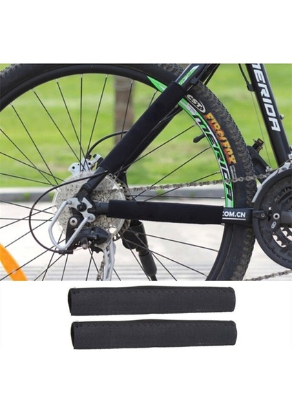 2 Adet Stil Bisiklet Çerçeve Koruması Ultralight Mtb Bisiklet Çerçeve Koruyucu Zincir Arka Çatal Koruma Kapağı Bisiklet Zinciri Koruma Etiketi (Yurt Dışından) modelleri