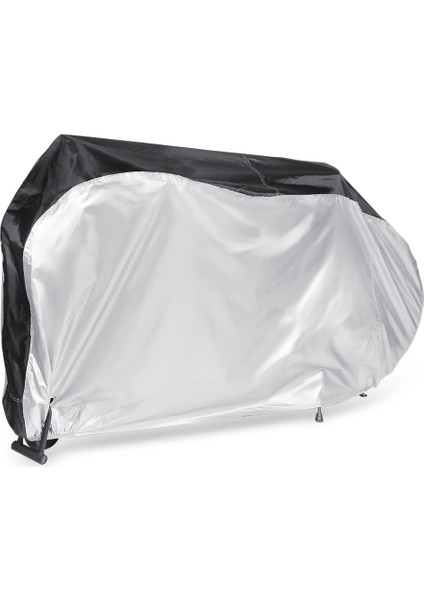 Beyaz Stil M Beden Motosiklet Örtüsü Evrensel Açık Uv Bisiklet Koruyucu Scooter Tüm Sezon Su Geçirmez Bisiklet Yağmur Toz Geçirmez Bisiklet Örtüsü 190T (Yurt Dışından) modelleri
