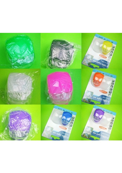 No.5 Tarzı Yeni Bisiklet Işıkları LED Silikon Dağ Bisikleti Dayanıklı Bisiklet Ön Arka Işıklar Seti Itme Döngüsü Işık Klipsi Ingıltere Aksesuarları (Yurt Dışından)