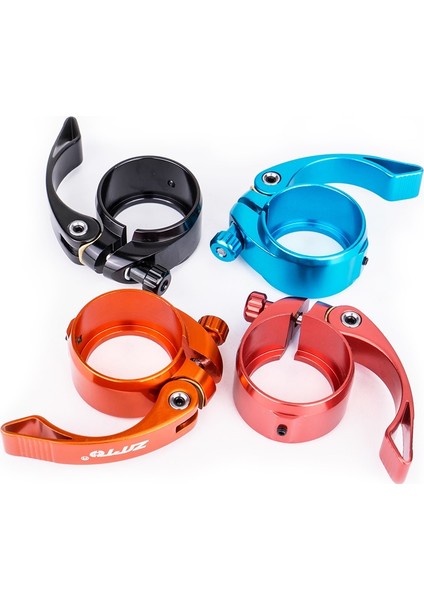 JX072 40,8 mm Siyah Stil Ztto Mtb Bisiklet Koltuk Direkleri Kelepçeleri Katlanır Bisiklet Hızlı Bırakma Koltuk Direği Kilit Kelepçesi Ultralight Montaj Yeni (Yurt Dışından)