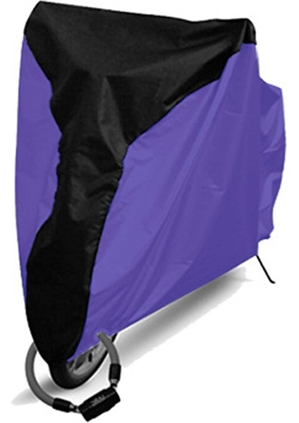 Mor Tarzı M Beden Su Geçirmez Bisiklet Yağmur Toz Kapağı Bisiklet Örtüsü Uv Koruyucu Bisiklet Için Bisiklet Yardımcı Programı Bisiklete Binme Açık Yağmur Örtüsü 4 Boyut Xl (Yurt Dışından)