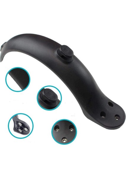 Gri Tarzı Elektrikli Scooter Çamurluklar Xiao Mi M365 Için Arka Çamurluk Çamurluk Aksesuarları (Yurt Dışından) fırsatları