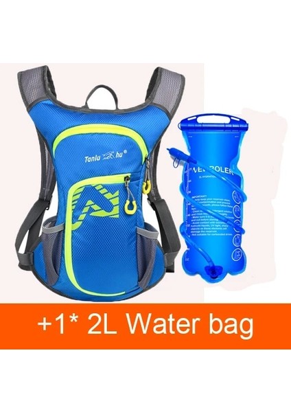 Mavi Stil Su Geçirmez Bisiklet Çantası Yürüyüş Ultralight Tırmanma Sırt Çantası Erkek Kadın Bisiklet Bisiklete Binme Gidip Açık Sırt Çantası Nefes Alabilen Spor (Yurt Dışından)