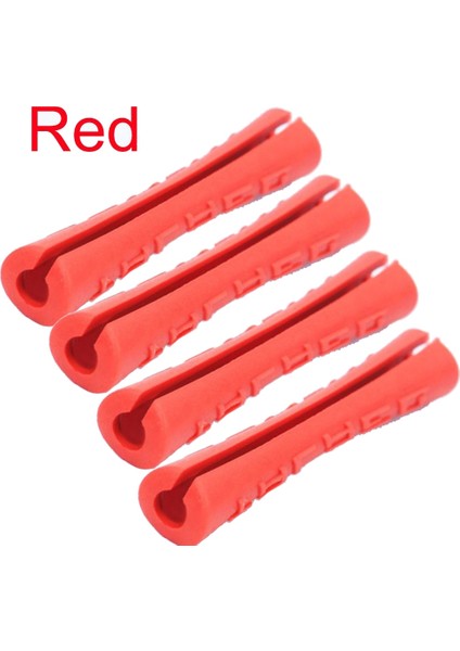 4 Adet Kırmızı Stil Ultralight Tpr Kauçuk Bisiklet Kablo Kılavuzları Silikon Hat Koruyucu Ultralight Çerçeve Koruyucu Frenler Vites Aksesuarları (Yurt Dışından)