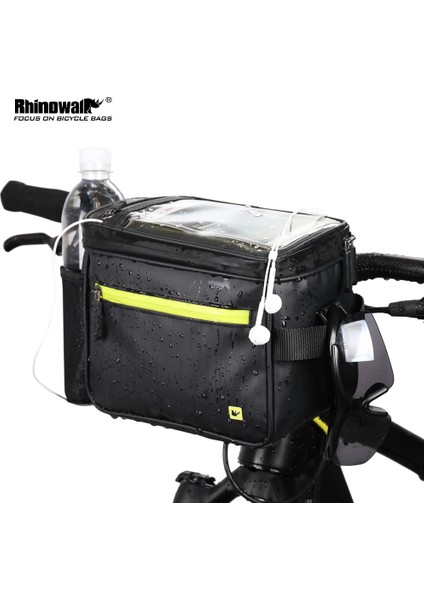 Tuval Gri Tarzı Rhinowalk Bisiklet Ön Çanta Dokunmatik Ekran 7 Inç Gidon Telefon Çantası Su Geçirmez Elektrikli Katlanır Bisiklet 4.5l Kamera Çantası Çanta (Yurt Dışından) fiyatları