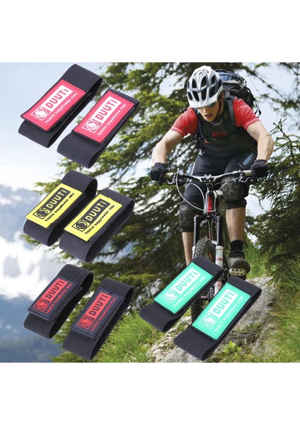 Yeşil Stil 2 Adet Bisiklet Yansıtıcı Ayak Bileği Bacak Bant Bandı Açık Bisiklet Pantolonu Pantolon Alt Bantları (Yurt Dışından) modelleri