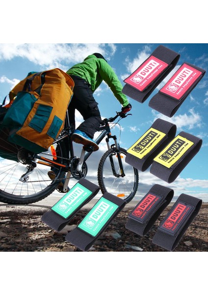 Yeşil Stil 2 Adet Bisiklet Yansıtıcı Ayak Bileği Bacak Bant Bandı Açık Bisiklet Pantolonu Pantolon Alt Bantları (Yurt Dışından) fırsatları