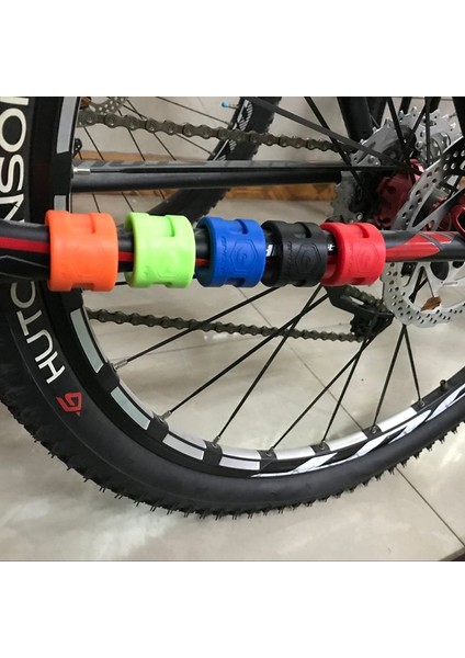 Siyah Stil 4 Adetlot Dağ Bisikleti Arka Çatal Çarpışma Kauçuk Koruma Halkası Koruma Zinciri Koruyucu Dağ Bisikleti Çizilmez Koruma Kiti (Yurt Dışından) indirimleri