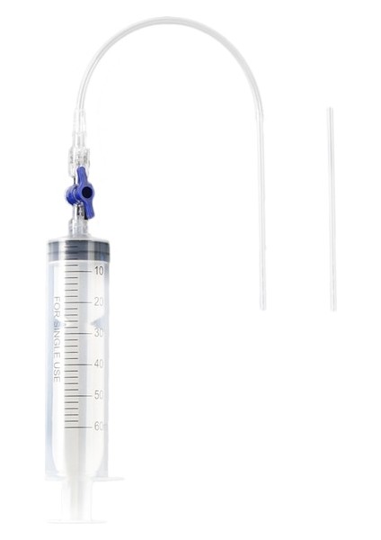 Bir Stil Bisiklet Tubeless Lastik Sıvı Enjeksiyon Aracı 60ML Lastik Tubeless Mastik Mastik Enjektör 60ML Şırınga Kauçuk Hortum Kiti (Yurt Dışından)
