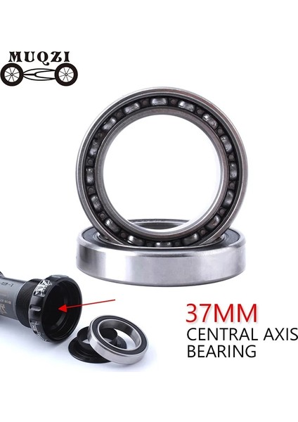 2 Adet Tarzı Muqzı Bisiklet Alt Braketi Tamir Rulmanları 37*25*7mm Merkez Eksen Rulman Mtb Yol Sabit Dişli Bisiklet Tamir Parçasını Değiştirin (Yurt Dışından) fiyatları