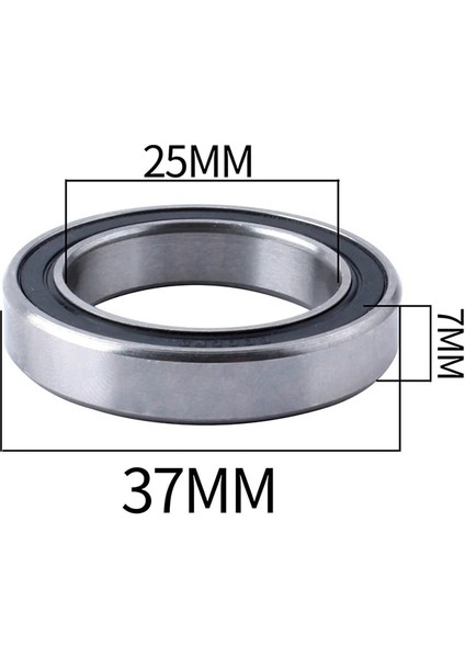 2 Adet Tarzı Muqzı Bisiklet Alt Braketi Tamir Rulmanları 37*25*7mm Merkez Eksen Rulman Mtb Yol Sabit Dişli Bisiklet Tamir Parçasını Değiştirin (Yurt Dışından) modelleri