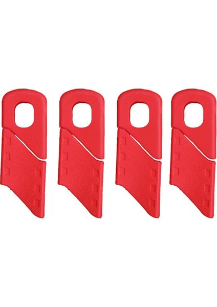 Kırmızı Stil Dağ Bisikleti Bisiklet Krank Kapağı Silikon Kol Kol Mtb Bisiklet Aynakol Korumak Kaymaz Aynakol Krank Koruyucu (Yurt Dışından)