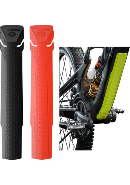 B Siyah Stil Bisiklet Evrensel Çerçeve Alt Tüp Koruma Etiketi Kapak Koruması Silika Jel Levha Bisiklet Çerçeve Koruma Değiştirme Meclisi (Yurt Dışından) fiyatları