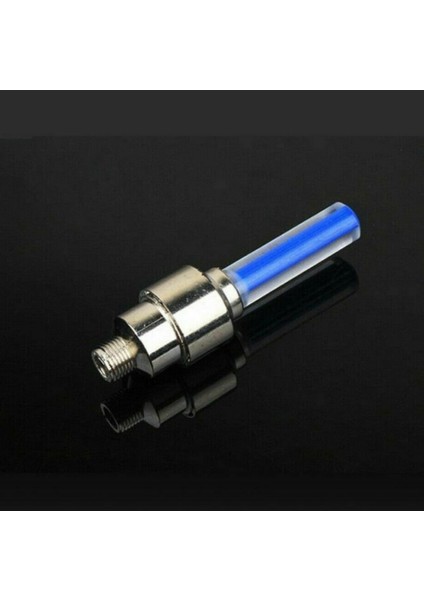 Mavi Stil Ar Tekerlek LED Işık Motosiklet Bisiklet Bisiklet Işık Lastik Valf Kapağı Dekoratif Fener Lastik Valf Kapağı Flaş Konuştu Neon Lamba (Yurt Dışından)