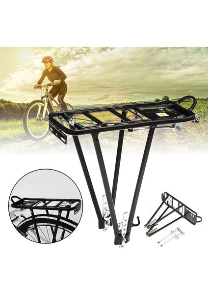 Ayna Koltuk Stili Bisiklet Rafı Alüminyum Alaşımlı 50 kg Bisiklet Disk Fren Bisikletler Için Arka Bagaj Gövdesi Mtb Bisiklet Rafı Bisiklet Bisiklet Rafları (Yurt Dışından) fırsatları