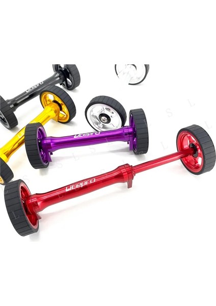 Altın Çubuk 1 Adet Tarzı Yeni Litepro Brompton Rulman Easywheel Uzatma Çubuğu Genişletme ve Kalınlaştırma Kolay Tekerlek Arka Rafları Teleskopik Çubuk (Yurt Dışından) indirimleri