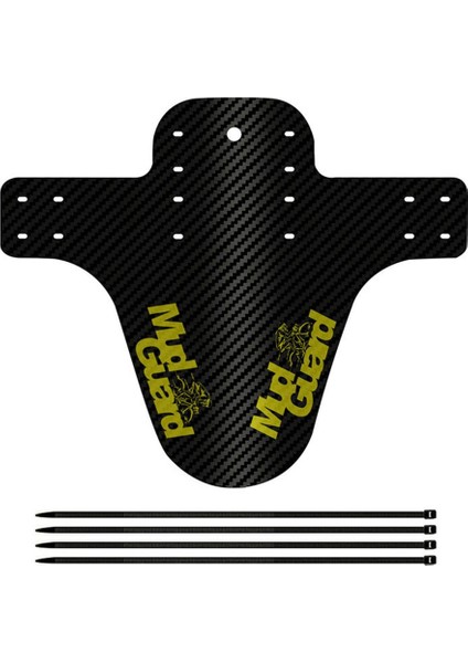 Sarı Stil Yüksek Li Bisiklet Çamurlukları Karbon Fiber Ön Arka Bisiklet Çamurluk Mtb Dağ Bisikleti Kanatları Çamurluk Bisiklet Aksesuarları (Yurt Dışından)