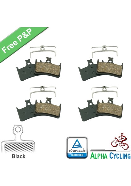 4 Çift, Hope Tech 3 E4 Kaliper, Sport Ex Class, Reçine Için Bisiklet Disk Fren Balataları (Yurt Dışından)