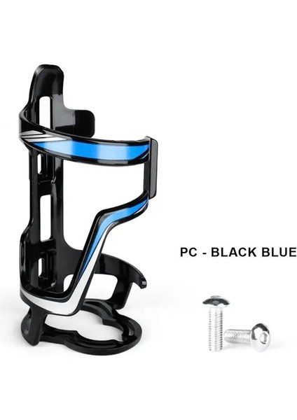 Siyah Mavi Tarzı Ultralight Bisiklet Su Şişesi Kafesi Plastik Dağ Yol Bisikleti Bisiklet Şişe Tutucu Bisiklet Şişe Tutucu Bisiklet Aksesuarları (Yurt Dışından)