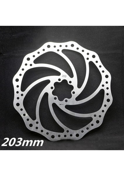 203 mm Stili Bisiklet Freni Rotor Bicicleta Disk Mekanik Fren Bisiklet Disko Freio Frein Velo Freno Mtb De Freno (Yurt Dışından)
