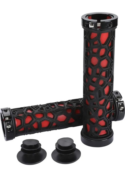 Siyah Stil Çift Kilitli Bisiklet Sapları Dağ Bisikleti Gidonları Için Bisiklet Gidonu Sapları Mtb Kilitleme Biter Fixie Bmx (Yurt Dışından) modelleri