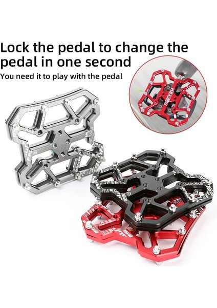 Bir Çift Kırmızı Stil 2 Adet Dayanıklı Klipssiz Pedal Klasik Hassas Alüminyum Bisiklet Klipssiz Pedal Platform Adaptörleri Bisiklet Aksesuarları (Yurt Dışından) modelleri
