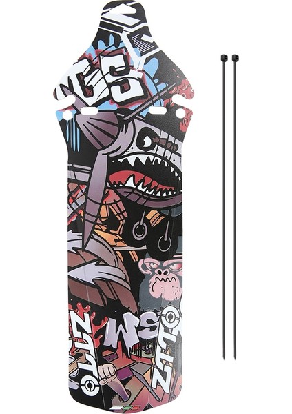 L Tarzı 1 Adet Çıkarılabilir Evrensel Bisiklet Çamurlukları Plastik Renkli Ön Bisiklet Çamurluk Bisiklet Kanatları Çamurluk Bisiklet Aksesuarları (Yurt Dışından)