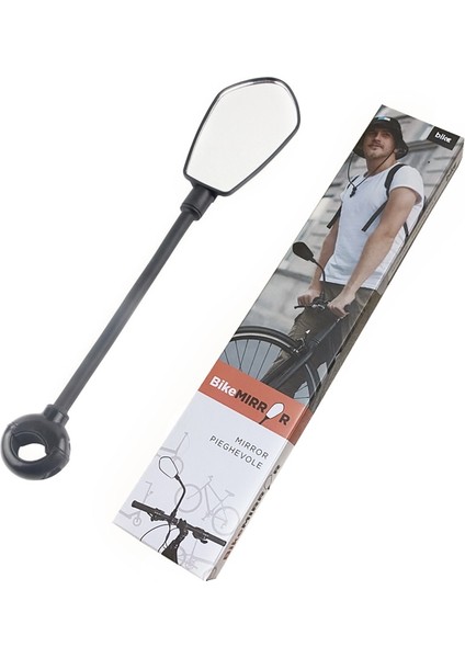 1 Adet Tarzı Bisiklet Gidon Reflektör Arka Hd Geniş Menzilli Mtb Yol Bisikleti Için Ayarlanabilir Dikiz Aynası Elektrikli Scooter Mtb Bisiklet Aksesuarları (Yurt Dışından)