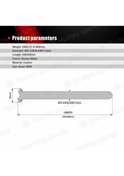 30,8 x 400 mm Stili Yarış Yüz Sonraki Karbon Fiber Koltuk Direği Bisiklet Koltuk Direği Roadmtb Bisiklet Koltuk Direği 3k Mat * Bisiklet (Yurt Dışından) fiyatları