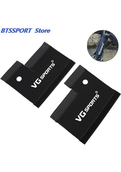 1 Pair Dağ Bisikleti Ön Çatal Koruyucu Ped Çerçeve Wrap Kapak Guard Koruyucu Koruyucu Bisiklet Bisiklet Aksesuarları (Yurt Dışından)