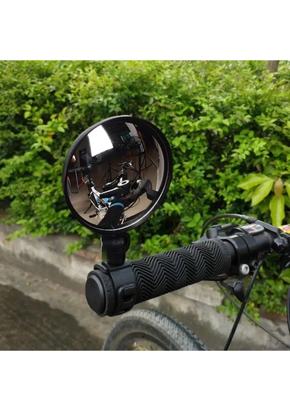 Siyah Stil Bisiklet Dikiz Aynası Derece Geniş Açı Dışbükey Ayna Bisiklet Dikiz Aynaları Mtb Elektrikli Scooter Için Silikon Kolu (Yurt Dışından) fırsatları