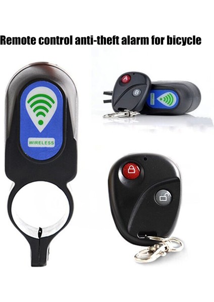 Kablosuz Uzaktan Kumandalı Bisiklet Hırsızlığa Karşı Alarm Kilidi Su Geçirmez Mtb Bisiklet Hırsızlığa Karşı Titreşim Alarmı 110DB Bisiklet Alarm Kilidi (Yurt Dışından) fırsatları