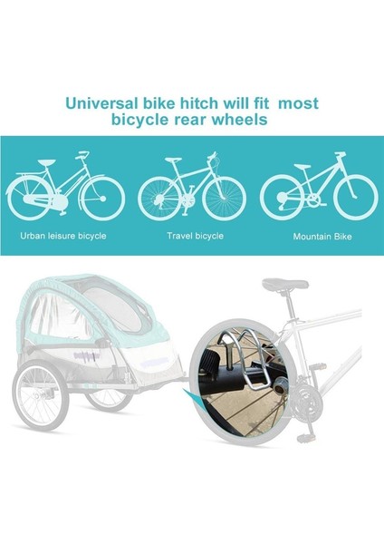 Bir Stil Bisiklet Arka Rafları Çelik Bisiklet Römorku Bağlantı Adaptörü Değiştirme Aks Bisiklet Bisiklete Binme Arka Taşıyıcı Montaj Bisiklet Aksesuarı (Yurt Dışından) indirimleri