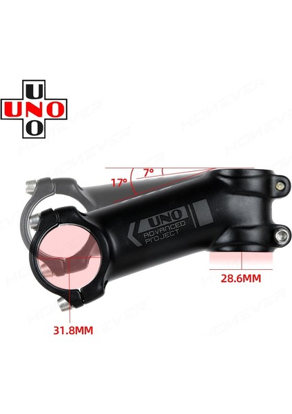 Liangduo Shop 6061 7 90MM Stili Uno Ultralight Bisiklet Ste Derece Mtb Dağ Yolu Bisiklet Ste Alüminyum Alaşımlı Mtb Bisiklet Parçaları (Yurt Dışından)