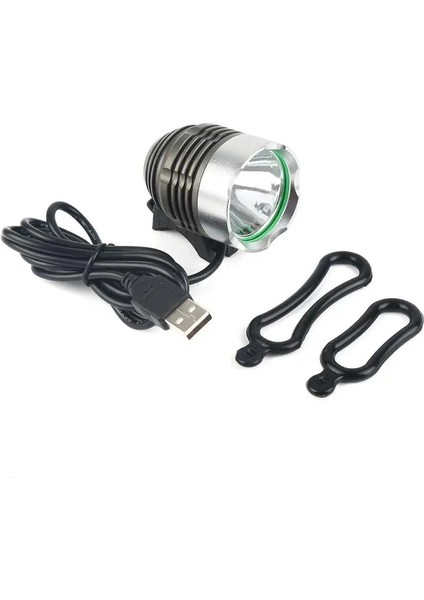 No.4 Tarzı Bisiklet Işığı USB Şarj Edilebilir Mtb Bisiklet Ön Arka Arka Lamba Bisiklete Binme Güvenlik Bisiklet Lambası El Feneri Bisiklet Işığı Bisiklet Aksesuarı (Yurt Dışından)