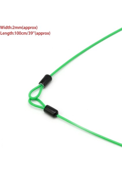 Koyu Gri Tarzı 100CM x 2mm Bisiklet Sporları Güvenlik Döngüsü Kablo Kilidi Bisikletler Bisiklet Scooter U-Kilidi (Yurt Dışından) indirimleri