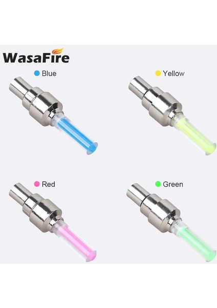 Kırmızı Stil Wasafire Bisiklet Valf Işıkları Tekerlek Telleri Lastik LED Bisiklet Işık Lastik Lastik Valf Kapakları Bisiklet Lanterna Lambası Mtb Bisiklet Aksesuarları (Yurt Dışından)