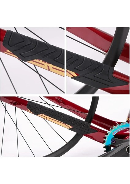 Siyah Bir Stil 1 Adet Bisiklet Koruma Zinciri Çıkartmalar Koruyucu Bisiklet Çerçeve Koruyucu Zincir Koruma Kapağı Sürme Zinciri Kapağı Bisiklet Aksesuarı (Yurt Dışından) fırsatları