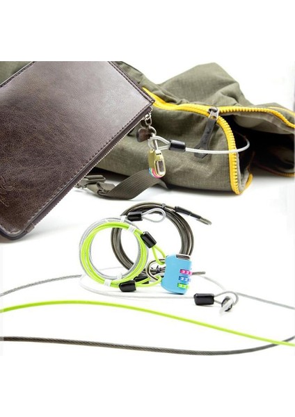 Siyah Stil 2 M Bisiklet Güvenlik Döngü Kablo Kilidi Koruma Bisiklet Motosiklet Kask Koruyucu Anti Hırsızlık Çelik Halat Hattı Bisiklet Aksesuarları (Yurt Dışından) fırsatları