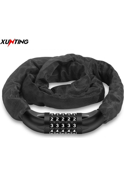No.7 Tarzı Xunting 65CM 90CM 105CM Bisiklet Kilidi Dağ Mtb Yol Bisikleti Güvenliği Hırsızlığa Karşı Zincir Kilidi Bisiklet Bisiklet Aksesuarları Bisiklet Kilidi (Yurt Dışından) fiyatları