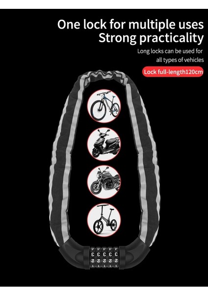 No.7 Tarzı Xunting 65CM 90CM 105CM Bisiklet Kilidi Dağ Mtb Yol Bisikleti Güvenliği Hırsızlığa Karşı Zincir Kilidi Bisiklet Bisiklet Aksesuarları Bisiklet Kilidi (Yurt Dışından) modelleri
